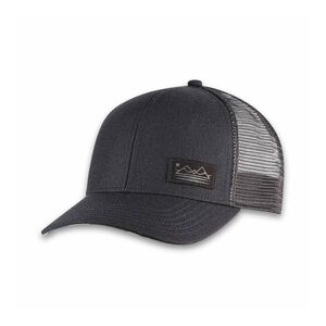 Pistil Dean Trucker Hat NWT Black 117334 6 Panel Snap Back Mesh Back